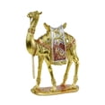 thumbnail image 3 of Estatua de camello de lujo, figura de animal, obra de arte, decoración del hogar, adorno de Oriente Medio 16CMX7CMX25CM, 3 of 9
