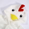 thumbnail image 5 of Bigetiay Halloween Outfit Newborn Baby Girl Boy Long Sleeve Chicken Romper Jumpsuit with Hood 0-3 Months Baby Girl Clothes, 5 of 8