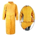 thumbnail image 1 of de soldadura, cuero a prueba de , rgo, ropa a, ropa, traje, soldador, manga , protección de trabajo 130cm Soledad Chaqueta de soldadura, 1 of 8