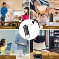 thumbnail image 4 of Adjustable Manual Coffee Grinder Manual Coffee Grinder With Foldable Handle And Stainless Conical Mechanism Portable Coffee Grinder With Glass Jars For And French, 4 of 6