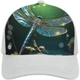 thumbnail image 1 of Dragonfly Green Baseball Cap Classic Golf Cap Soft Dad Hat Multicolor Adjustable Low Profile Hat Unisex, 1 of 6