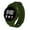 Army Green, variant on Joernso C5-12 Electronic Watch Luminous Life Waterproof Square Spaceman Clock LED Electronic Sports Watch for Student