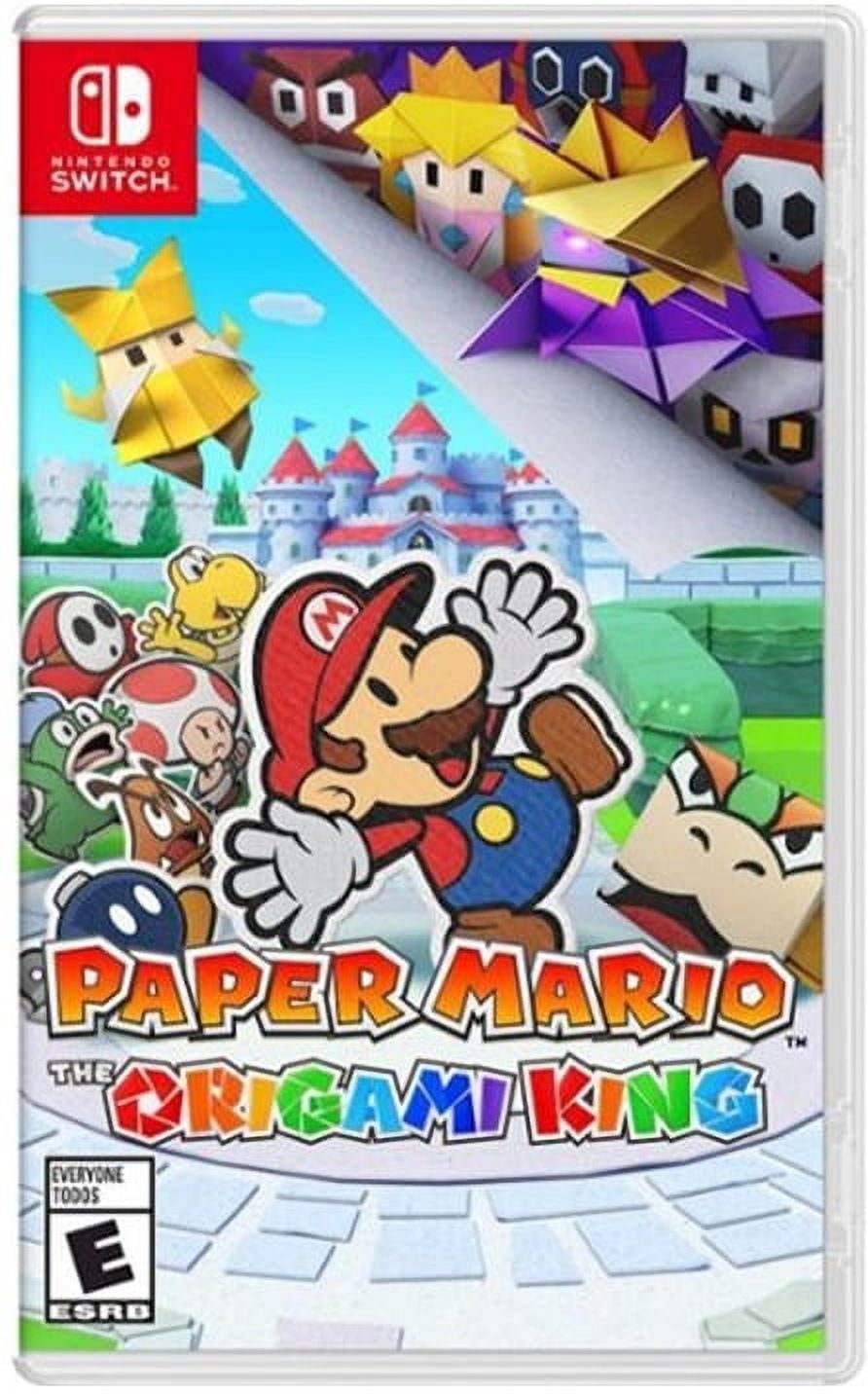 Nintendo Switch Lite Gray with Paper Mario: The Origami King and