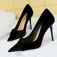 thumbnail image 2 of Wensltd Pumps for Women Pointed Toe High Heels Closed Toe Dress Shoes for Wedding Party Wear, 2 of 7