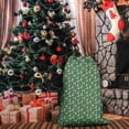thumbnail image 5 of Christmas Bags Drawstring,Green Christmas Snowman Pattern Large Xmas Christmas Gift Bags,Reusable for Xmas and New Year Party Favors and Supplies,27.6" X 19.7", 5 of 6