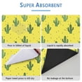thumbnail image 4 of Large Size 48"x48" Reusable Housebreaking Pads for Dogs, Washable Non-Slip Pet Mat with Attractive Floral and Leaf Design (Plant patterns), 4 of 8