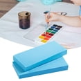 thumbnail image 4 of Esponjas de acuarela, esponja absorbente de agua, esponja de limpieza duradera y muy elástica para pintor de arcilla artesanal de cerámica, 2 uds., 4 of 9