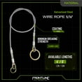 thumbnail image 6 of Frontline MPW06 Wire Rope 6' Choker Anchor, 6 of 7