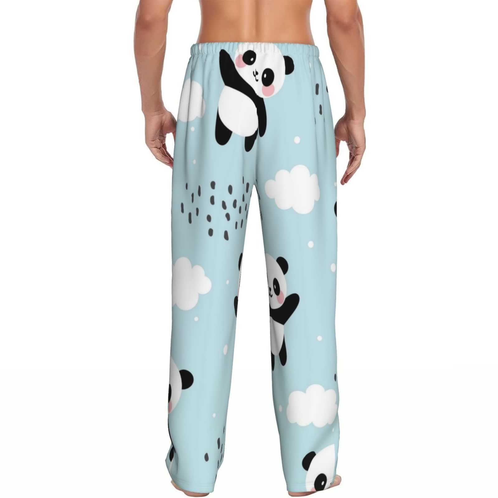 thumbnail image 3 of Kll Mens Pajama Pants For Men,Mens Lounge Pants,Funny Gifts For Men,Men'S Pajama Bottoms-Cute Panda Bear, 3 of 9