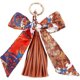 thumbnail image 1 of 2 llaveros con borlas de seda Sienna con lazo para bolso, llavero decorativo para mujer y niña., 1 of 9