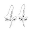 thumbnail image 2 of Playful Summer Dragonfly .925 Sterling Silver Dangle Earrings, 2 of 5