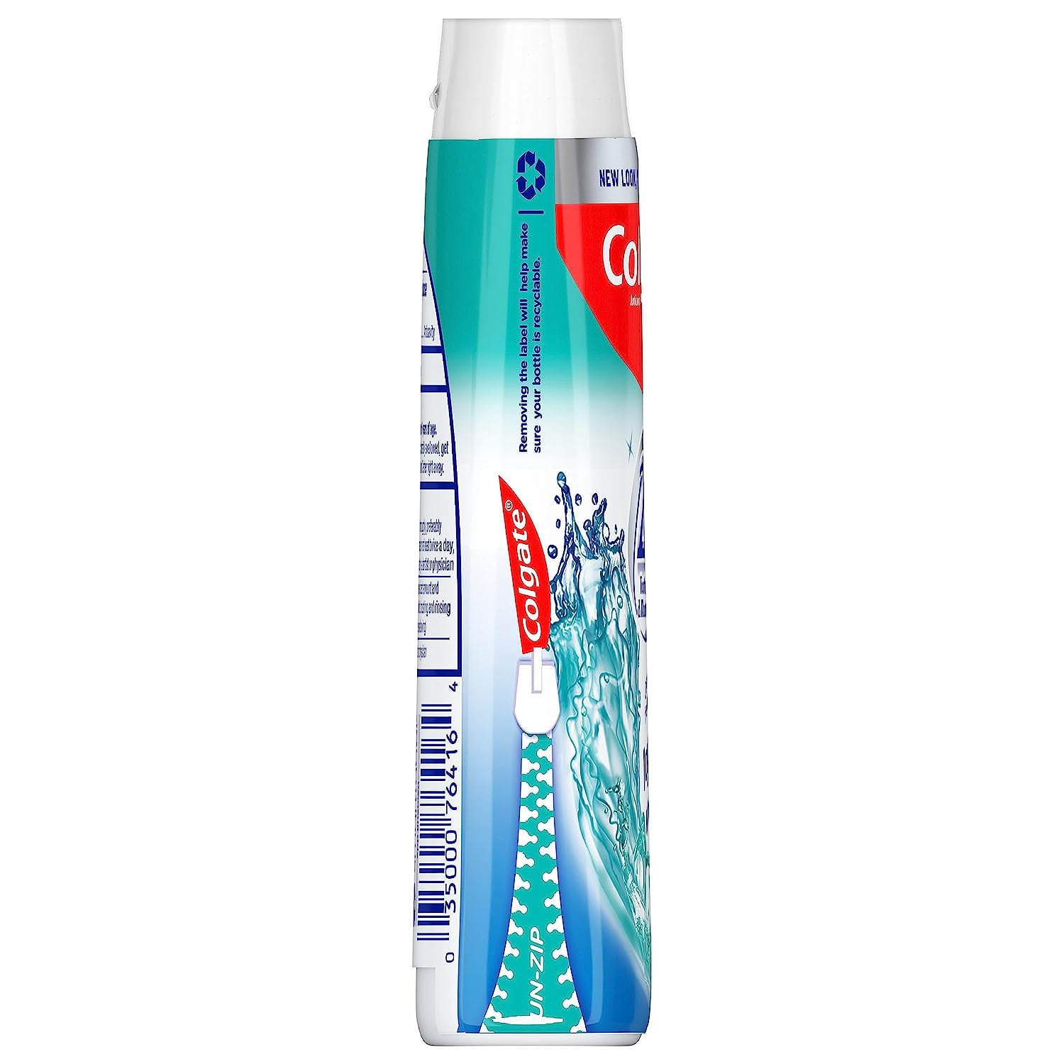 Colgate 2-in-1 Whitening Toothpaste Gel and Mouthwash, Icy Blast - 4.6 oz - 3 Pack