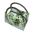 thumbnail image 5 of Vsdgher Watercolor Green Leaves Print Insulated Reusable Bags with Sturdy Zipper and Handles, Foldable Totes for Hot or Cold Food Bring or Delivery, 5 of 8