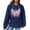 Navy, variant on Bovemsi Sweatshirt for Women Womens Hoodies Casual Long Sleeve Pullover Tops Loose Hooded With Pocket Comfort Hoodie