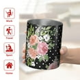 thumbnail image 5 of 12oz Coffee Tumblers Pioneer Flower Stainless Steel Vacuum Insulated Travel Tumbler Coffee Cups Mug with Lid and Straw with Cleaning Brush for Cold & Hot Drinks, 5 of 5