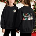 thumbnail image 1 of Cowsor Girls Sweatshirts Kids Cute Graphic Crewneck Pullover Tops Long Sleeve Holiday Shirts, 1 of 7