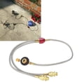 thumbnail image 2 of G1/8 DN6 Adaptador de Manguera de Tanque de Gas Cobre portátil Estufa de Gas para Acampar al Aire Libre Tanques Planos Adaptador de Manguera Accesorios para conectar 2 quemador Jardinería Fugacal  no, 2 of 7