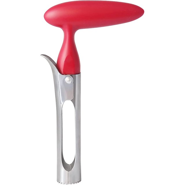 Apple Corer Remover Acero inoxidable Apple o Pear Core Remover Tool oso de fresa Hogar
