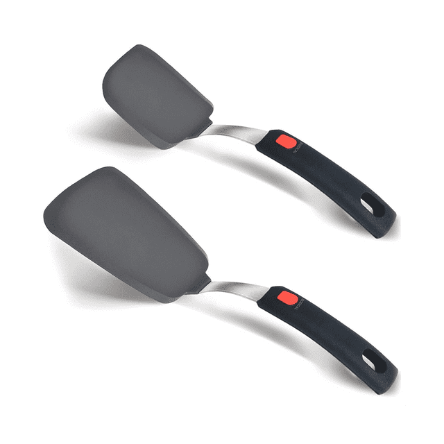 Flexible Silicone Spatula Turner, 600°F Heat Resistant Silicone Spatula Set for ,