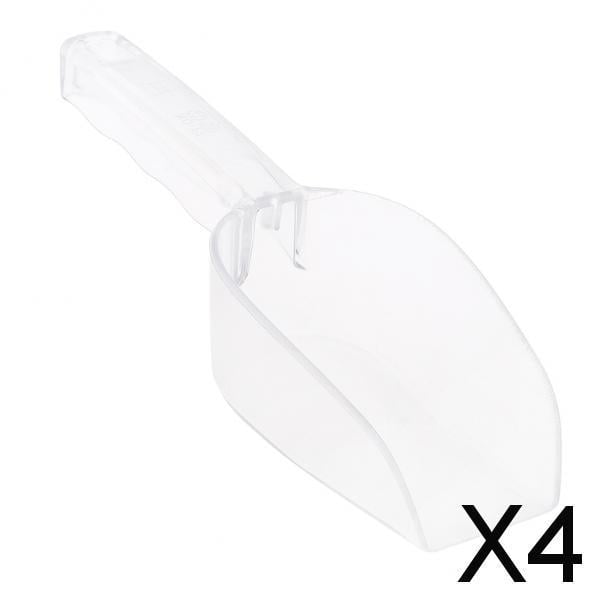 Paquete de 2-4 palas de hielo de plástico para alimentos, accesorios de herramientas para palas de hielo resistentes 4 piezas