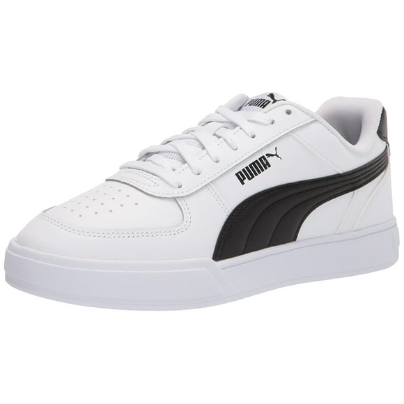 PUMA Men's Caven Sneaker, White Black Black, 10.5