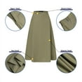 thumbnail image 3 of ZANZEA Women Casual Daidy High Waist Loose Swing Hem Pleated Skirts Dress, 3 of 8
