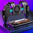 thumbnail image 5 of FURZEQIFA PUBG controlador móvil Joystick botón de rotación Gamepad para PUBG iOS Android seis dedos Gamepad con ventilador de refrigeración, 5 of 5