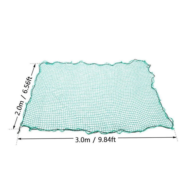Becaristey PE Sturdy Cargo Net For Trucks Secure And Tight Fit For All Gear Strong Nylon Webbing Cargo Netting 3*4m