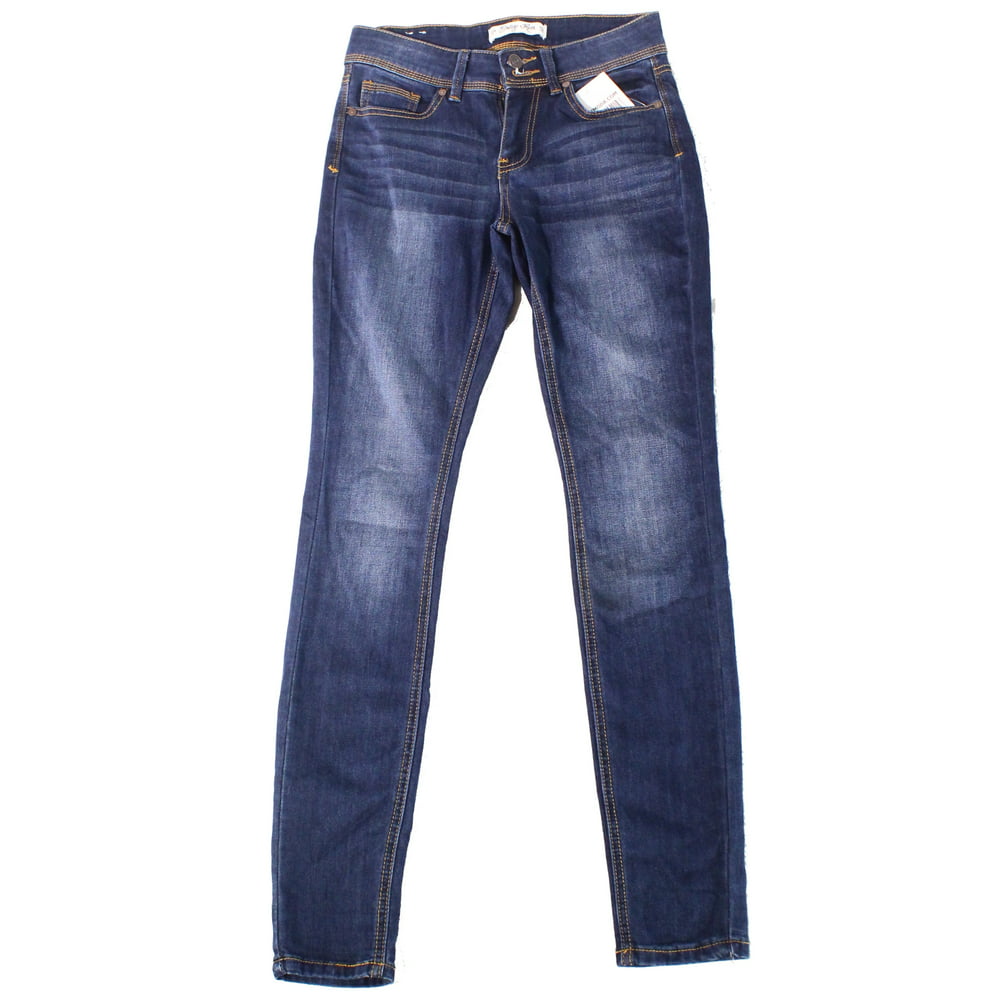 Indigo Rein - Womens Jeans 26x28 Skinny Button-Front Stretch 26 ...