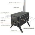 thumbnail image 7 of TOMSHOO Burning with mewmewcat HUIOP Portable Burner Firewood Multifunctional Stove , XIXIAN Wood Camp Outdoor Chimney PAPAPI Detachable Tent keppy, 7 of 7