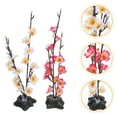 thumbnail image 5 of 2 unids Elegantes flores de cerezo artificial Sashimi Decoración de plato para restaurante japonés, 5 of 5