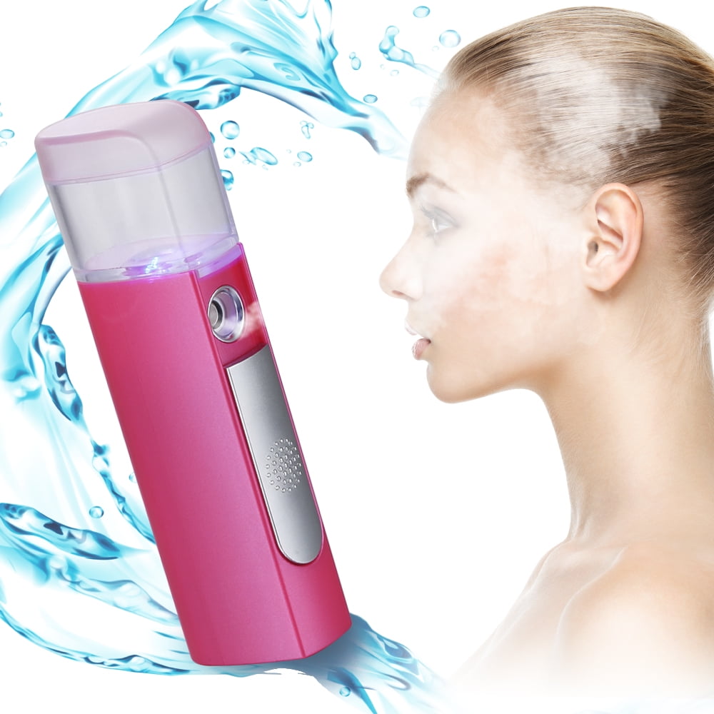 Prospera DL030-R Handy Facial Steamer Nano Cool Mist Facial Sprayer Skin Care Face Steamer Rose