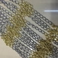 thumbnail image 3 of 12-Loop Basketball Net Zinc Plated Steel Outdoor Rim Loop Indoor Basketball Aureate and Argent, 3 of 9