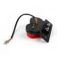 thumbnail image 4 of Motorcycle Led Rear Tail Light Brake Indicator Light Number Plate 12V Red, 4 of 4