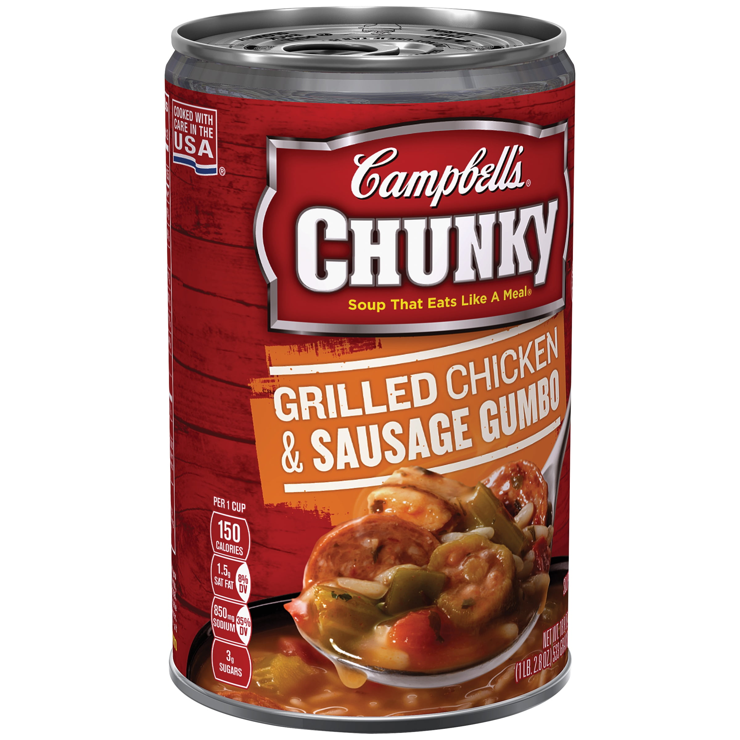 Campbell's Chunky Grilled & Sausage Gumbo Chicken Soup, 18.8 oz by Campbell Soup Company