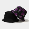 thumbnail image 2 of Wekity Cute Bucket Hat Beach Fisherman Hats for Women, Reversible Double-Side-Wear Unisex (Chili-White), 2 of 5