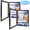 Black, variant on Art Frames Picture Artwork Frames Changeable Artwork Display Storage Wood Wall Frames 8.5" x 11" 2 Pack White