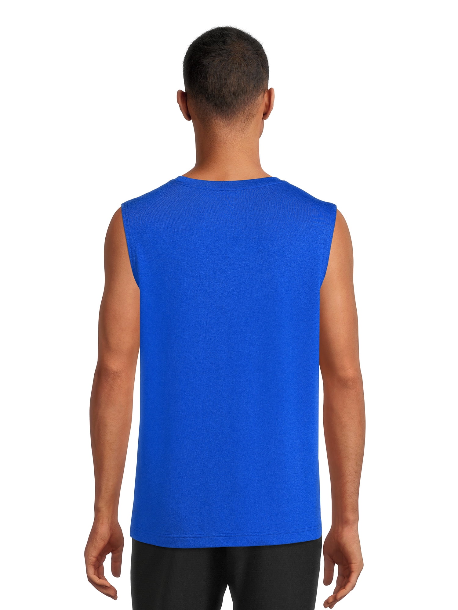 Athletic Works Men's Tri-Blend Muscle Tank Top, Sizes S-5XL