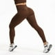 thumbnail image 4 of Leggings de entrenamiento para mujer: color liso, cintura elástica, poliéster, corte ajustado, pantalones deportivos informales de verano para correr/yoga, tallas S-M-L, 4 of 4