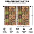 thumbnail image 2 of Pioneer Flower Floral Print Pattern Teens Curtains,Teens Insulated Curtains Set Of 2,Bedroom Essentials,Toddler Room Decor 42"x63", 2 of 5