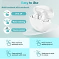 thumbnail image 3 of KIBVOE Sound Amplifiers Digital for Ears Rechargeable, Portable in-Ear Amplifiers Devices for Seniors White., 3 of 7