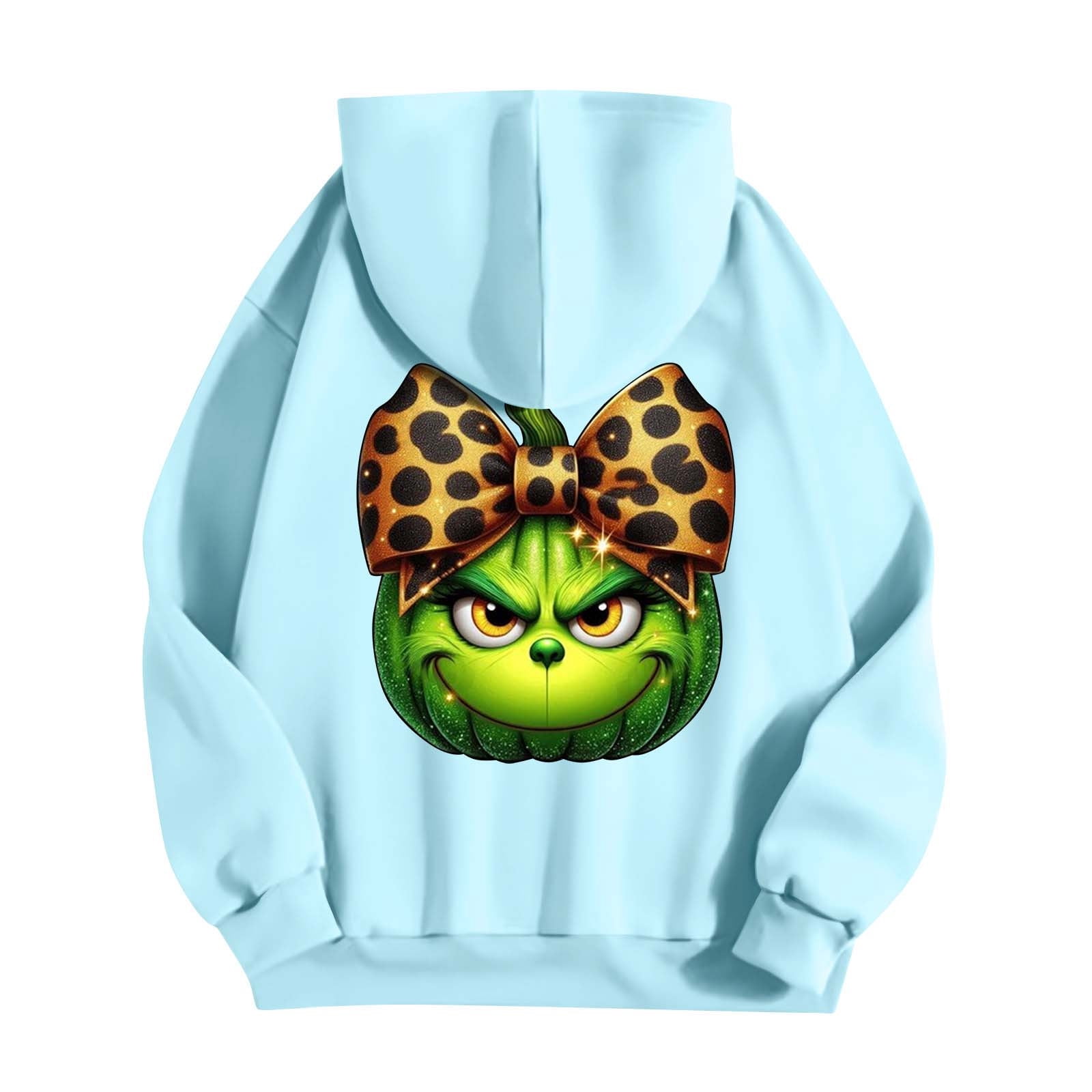 Czxfifvy Green Costume Christmas Sweatshirts Women's Fashion