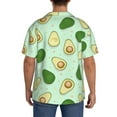 thumbnail image 3 of Kdxio Men'S Hawaiian Shirt For Men Short Sleeve Shirt Avocado Summer Casual Holiday Beach Button Down T-Shirts, 3 of 5