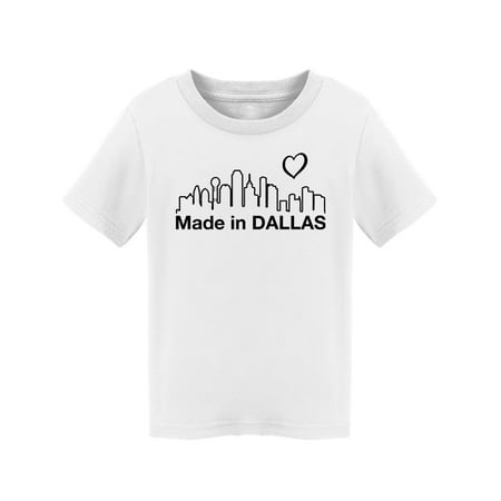 

Made In Dallas T-Shirt Toddler -Smartprints Designs 2 Toddler