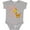 AC-Heather Grey, variant on My Nonna Loves Me Cute Giraffe Boys or Girls Baby Bodysuit
