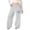 Grey, variant on Gelikeya Kids Boys Girls Baggy Sweatpants Drawstring Elastic Waist Wide Leg Pants Y2k Preppy Athletic Joggers Back To School Clothing, Hot Pink & 15-16 Years