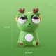 thumbnail image 1 of Juguete de descompresión de dinosaurio del Año del Dragón | Divertido muñeco de peluche antiestrés con ojos grandes | Material suave y seguro | Compañero de relajación portátil para niños pe, 1 of 2