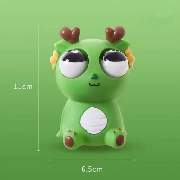 Juguetes de piscina, juguetes para bebés, juguetes para niños pequeños Dragón de descompresión Año del dragón Dinosaurio Ventilación Juguete divertido Artefacto de descompresión Una muñeca