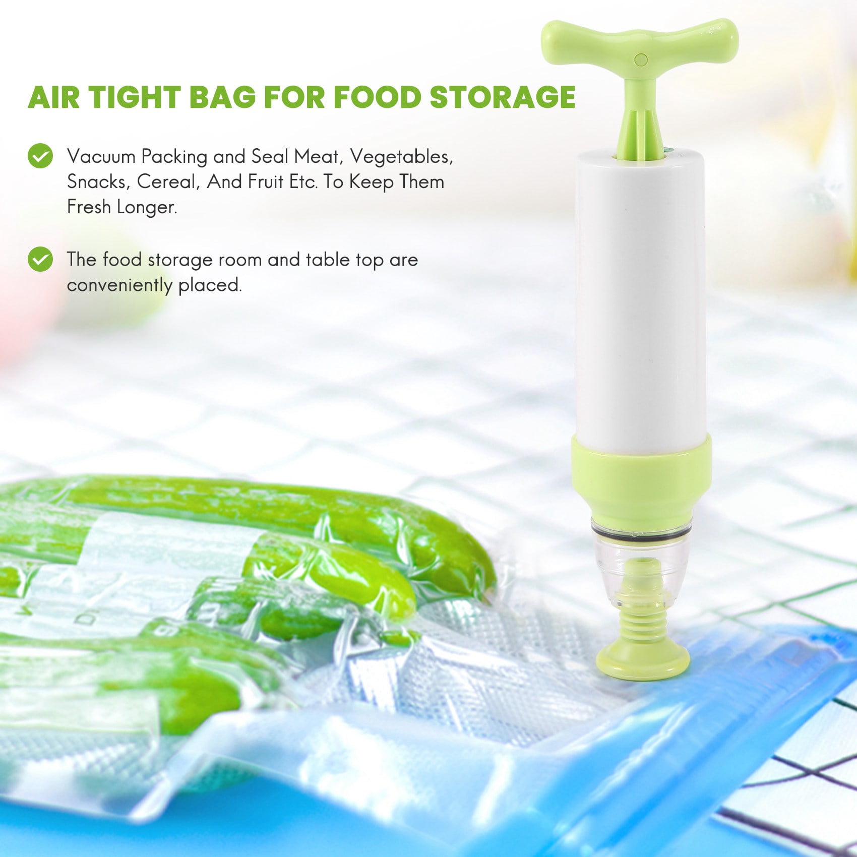 Buy SousVide Bags Essentials Kit for Anova Cooker, Reusable Food