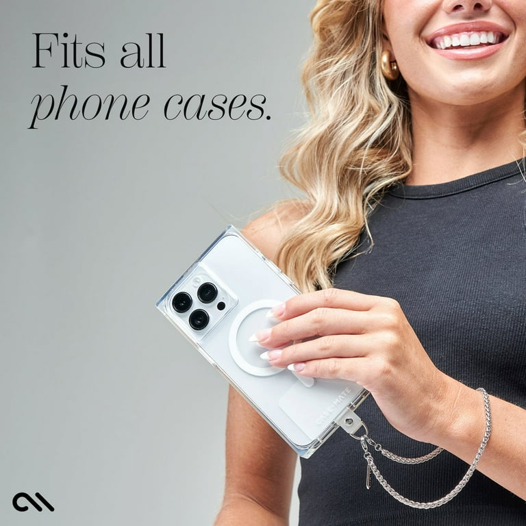 Case-Mate Phone Charm Wristlet - Dainty Silver Chain Case-Mate Phone Charm Wristlet - Dainty Silver Chain